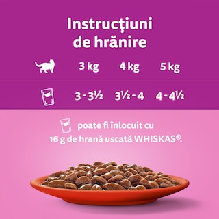 Whiskas | Hrana umeda pentru pisici cu vita in sos 85g