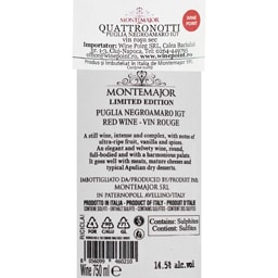 Montemajor Quattronotti | Vin rosu 0.75L