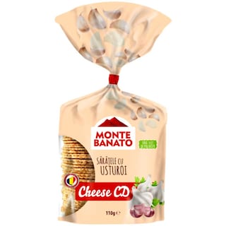 Monte Banato | Saratele usturoi 110g