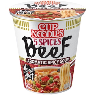 Nissin | Supa instant noodles cu vita 64g