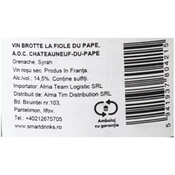 La Fiole | Cheateauneuf | Vin rosu sec La Fiole Du Pape 0.75L
