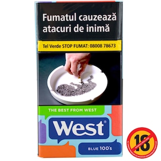 West | Tigari Blue 100's