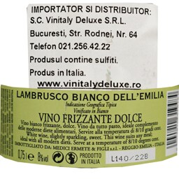 Medici Ermete | Vin alb Lambrusco Salomino, Marani si Maestri 0.75l