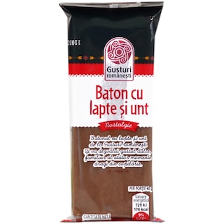 Gusturi romanesti | Baton de lapte si unt 80g