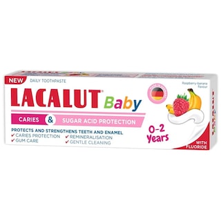 Lacalut | Pasta de dinti pentru copii 0-2 ani, 55ml