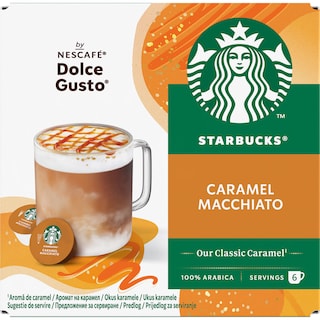 Starbucks | Cafea Caramel Macchiato, 2x6 capsule