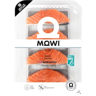 Mowi | File de somon norvegian proaspat 4x100g