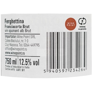 Ferghettina | Vin spumant alb Franciacorta Brut 0.75L