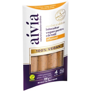 Aivia | Carnati vegani afumati 200g