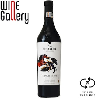 Caii de la Letea | Vin rosu Trilogie 0.75L