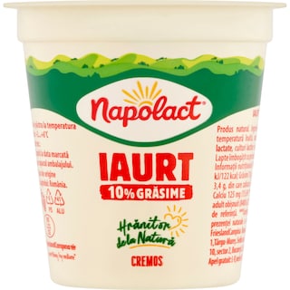 Napolact | Iaurt cremos 10% grasime 130g