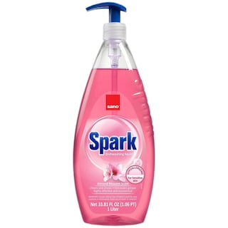 Sano | Spark | Detergent de vase floare de migdal 1L