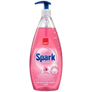 Sano | Spark | Detergent de vase floare de migdal 1L