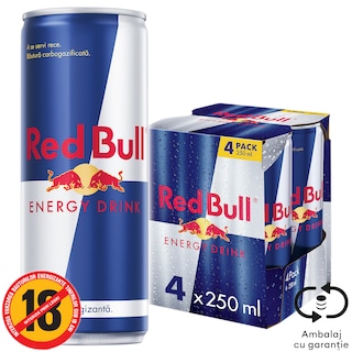 Red Bull | Bautura energizanta 4x250ml