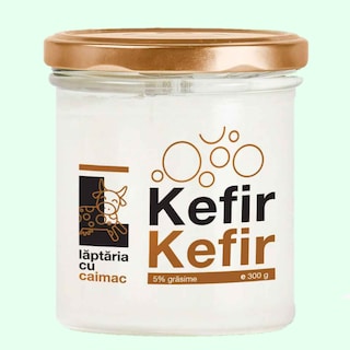 Laptaria cu caimac Kefir 5% grasime 300g